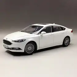 1/18 весы Ford Mondeo (Fusion) 2017 белые литые под давлением автомобильные модельные игрушки, коллекционные