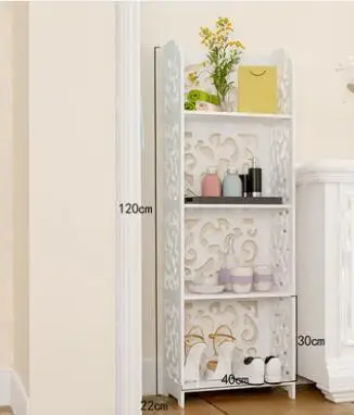 Bathroom shelf bathroom corner frame floor tripod living room bedroom bathroom corner bathroom storage rack.