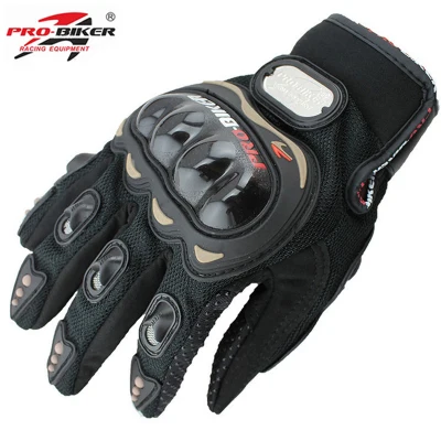 Guantes de moto profesionales para hombre y mujer, resistentes a las caídas, para montar en bicicleta todoterreno, multicolo