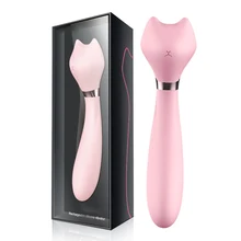 7 Speed G spot Vibrator Silicone AV Magic Wand Massager USB Rechargeable Clitoris Stimulator Adult Sex Toys for Woman Dildo