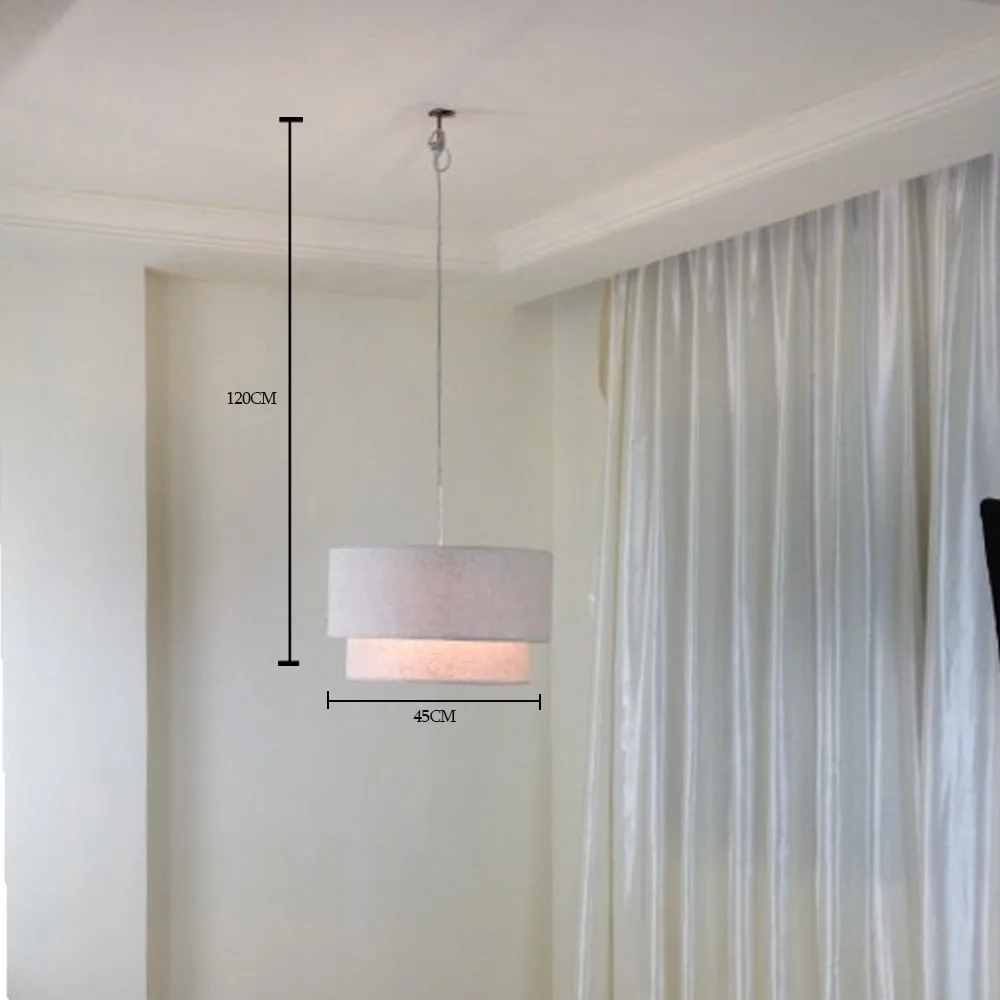 Elegant-White-Brief-Style-Modern-Lighting-Cloth-Shade-Pendant-Light-Dinning-Room-Study-Living-Room-Lamp (5)