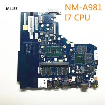 

MLLSE NM-A981 motherboard For Lenovo 310-15IBK mainboard I7 CPU Good working