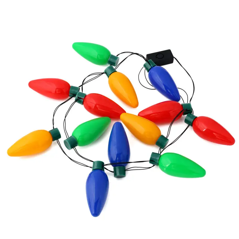 Christmas Bulb Necklace Party (13)