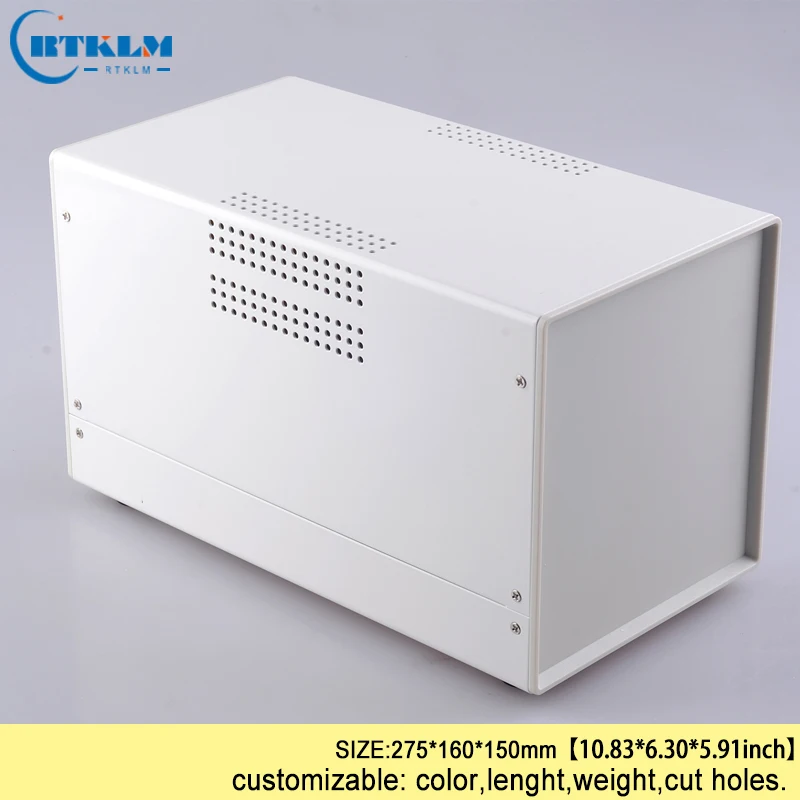 

Two colors Iron enclosure for junction box metal electronic enclosure diy iron profile housing instrument case 275*160*150mm