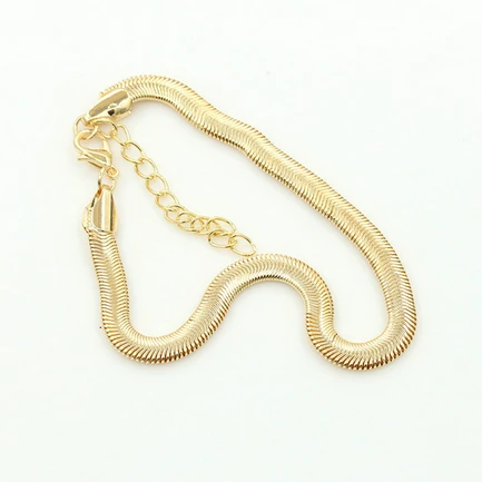 Paylor новые модные женские браслет на ногу ювелирные изделия простой: золото, серебро цепочка со змеями пляж богемный браслет на лодыжку подарки - Окраска металла: Золотой цвет