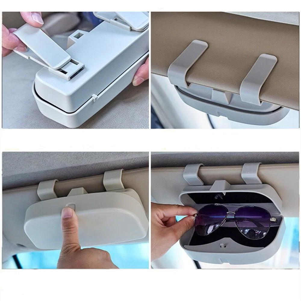 Автомобильный Стайлинг стекло es Box чехол держатель для хранения Chevrolet Chevry bmw Ford Focus