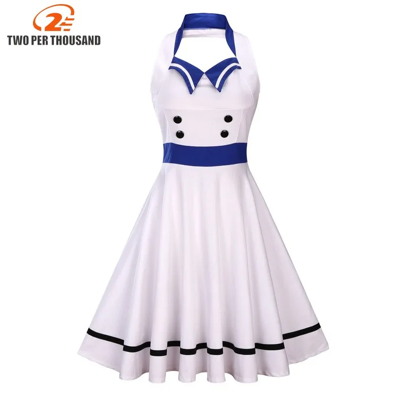 

S-3XL Women Robe Pin Up Dress Retro 2017 Vintage 50s 60s Rockabilly Swing Sleeveless Summer female Dresses Elegant Tunic Vestido