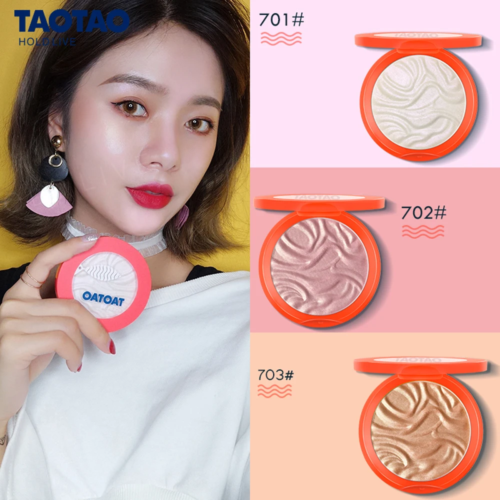 

HOLD LIVE Highlighter Powder Brightening Illuminating Long Lasting Bronzer Highlight 4 Colors Face Highlighting Palette Makeup