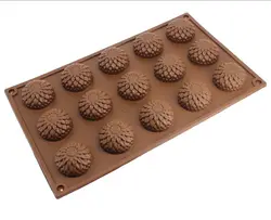 Ибо 1 шт. 3D силиконовые маленькие ромашка Шоколад формы ручной работы мыло конфеты Cookie выпечки помадка плесень украшения торта инструменты
