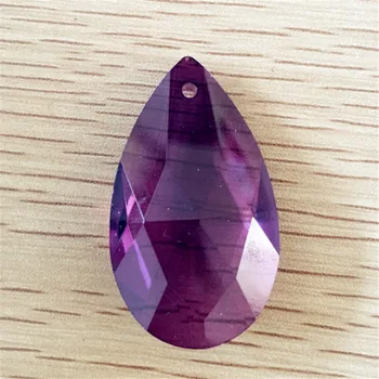 

Bright and Lustre 40pcs 50mm Crystal Almond Mesh Crystal Lighting Crystal Chandelier Lighting Prism Pendants Hanging Suncatchers