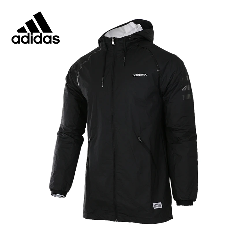 

Adidas Original New Arrival Official NEO Men's Windproof Jacket Hooded Leisure Sportswear BR8624 CD1681