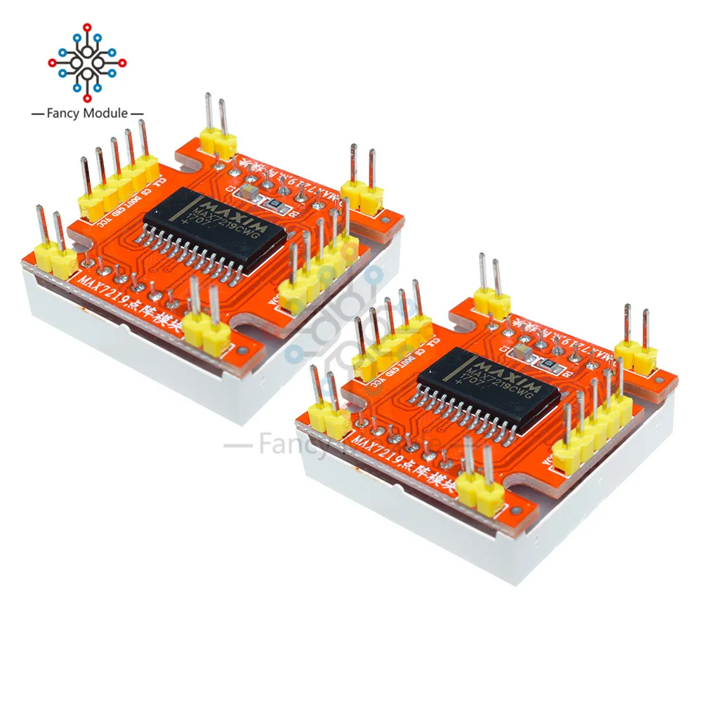 5 В/3,3 В СВЕТОДИОДНЫЙ матричный 8x8 MAX7219 дисплей модуль для Arduino NEU модуль