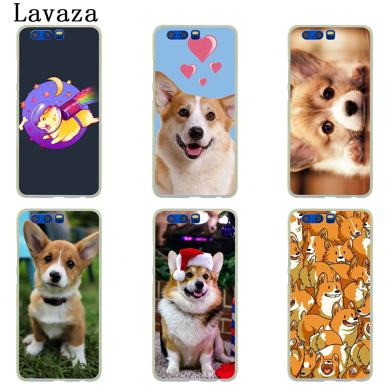 Милый жесткий чехол Lavaza Corgi dog Для Huawei Y9 Y7 Prime 2018 2019 Honor 20 10 8 8A 8X 9X 9 Lite 7C 7X 7A Pro чехол|phone