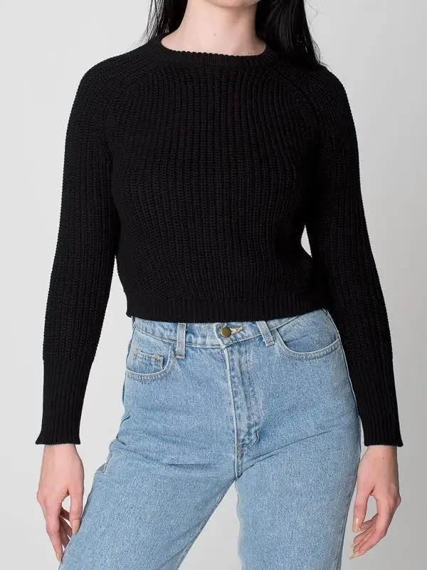 HCYO 2018 Autumn Winter Sweater Women Solid Color Female Pullover Jumper Long Sleeve O-Neck Knitted Tops Out (1)