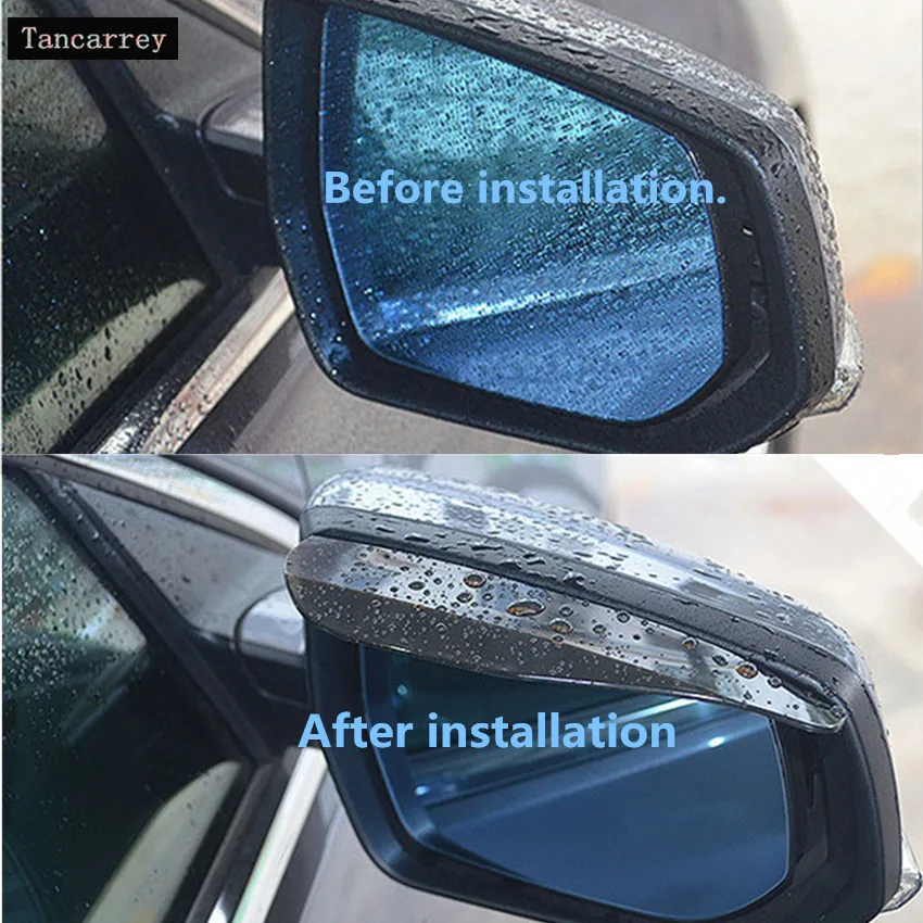 

Car Accessories Rearview Mirror Rain Shade Rainproof for Chrysler 300C Voyager PT Cruiser Grand Voyager Sebring Pacifica Town