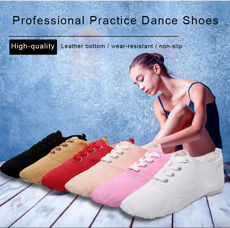 6 цветов; обувь для девочек в стиле джаз; парусиновая обувь для фитнеса; балетки; Танцевальная обувь; удобная дышащая обувь для детей и взрослых; низкая танцевальная обувь; тапочки
