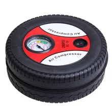12V Tire Pump Car Electric Inflatable Tire Accessory Air Bed Boat Lifebuoy Bath Barrel Camping Cigarette Lighter Air Compressor