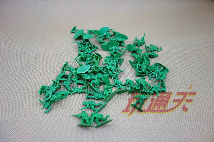 

mini Toy Soldier 1:72 classic battle scenes of World War II soldier 50pcs/set
