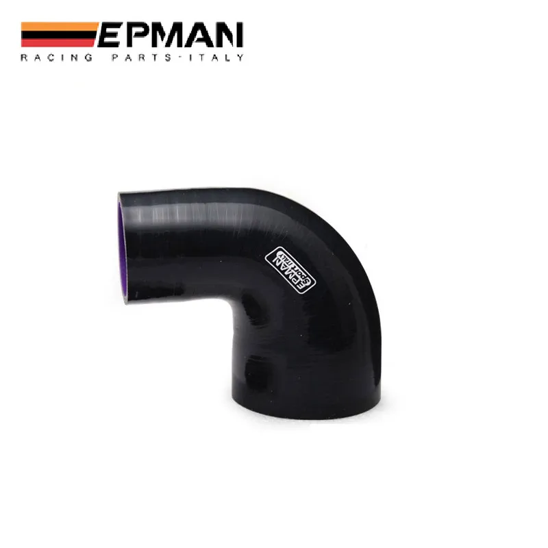 76mm to 83mm Reinforced Silicone 90 Degree Reducer Elbow Hose ID 3/" to 3.25/"