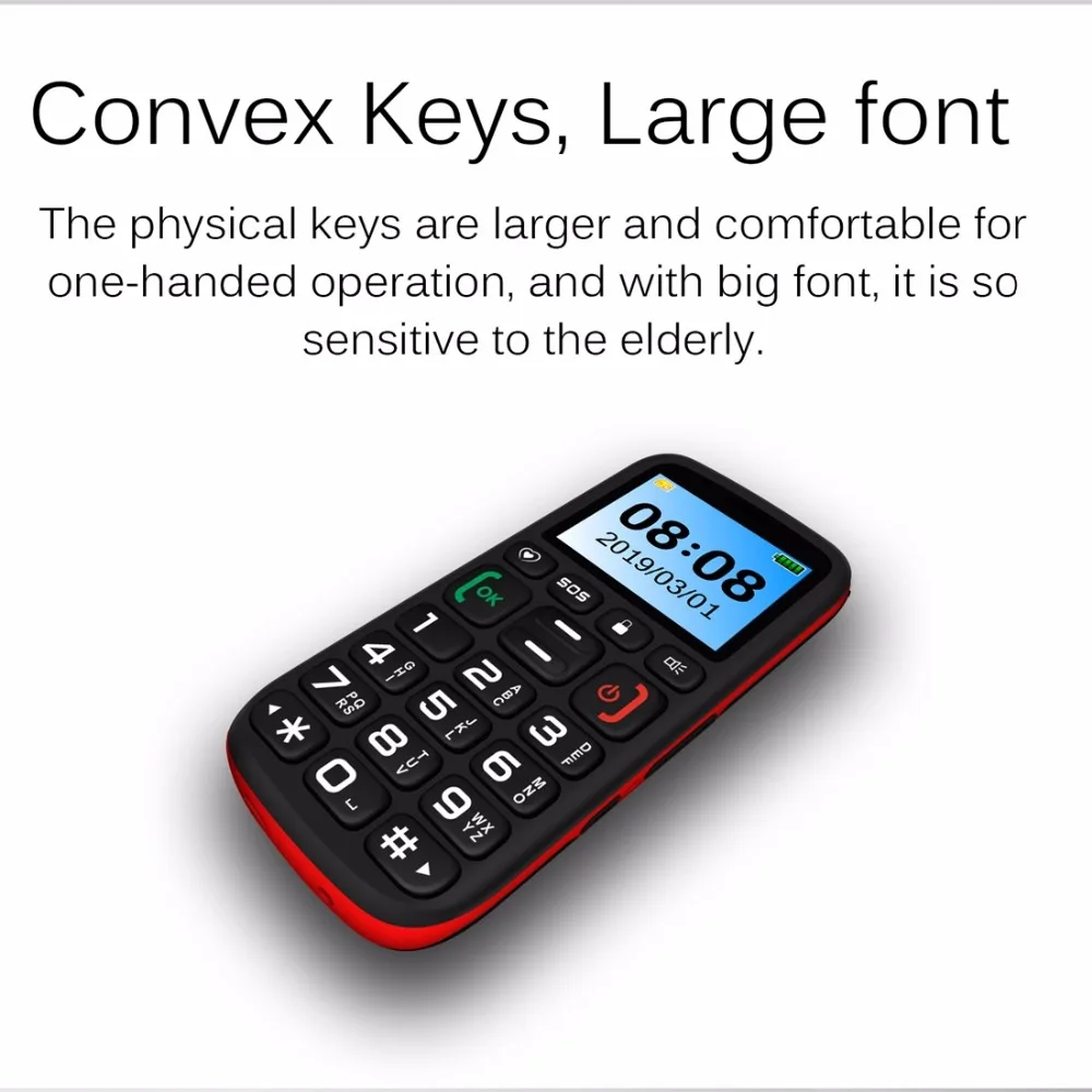 Vkworld Z3 мобильный телефон для пожилых детей мини с русской клавиатурой 2G GSM большая