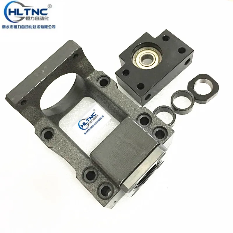 

HM type HM15-80 with BK15 CNC Motor Bracket +BF15 for Motor seat / ball screw RM2004/2005/2010 20mm diameter screw