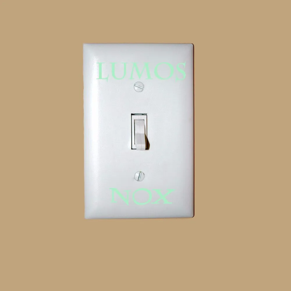 Luminous Light Switch Decals