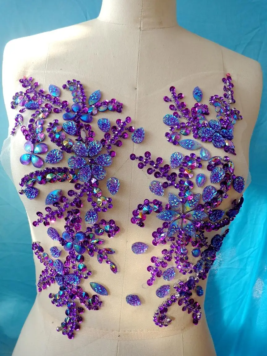 Buy A181 Handmade crystal patches sew on Rhinestones