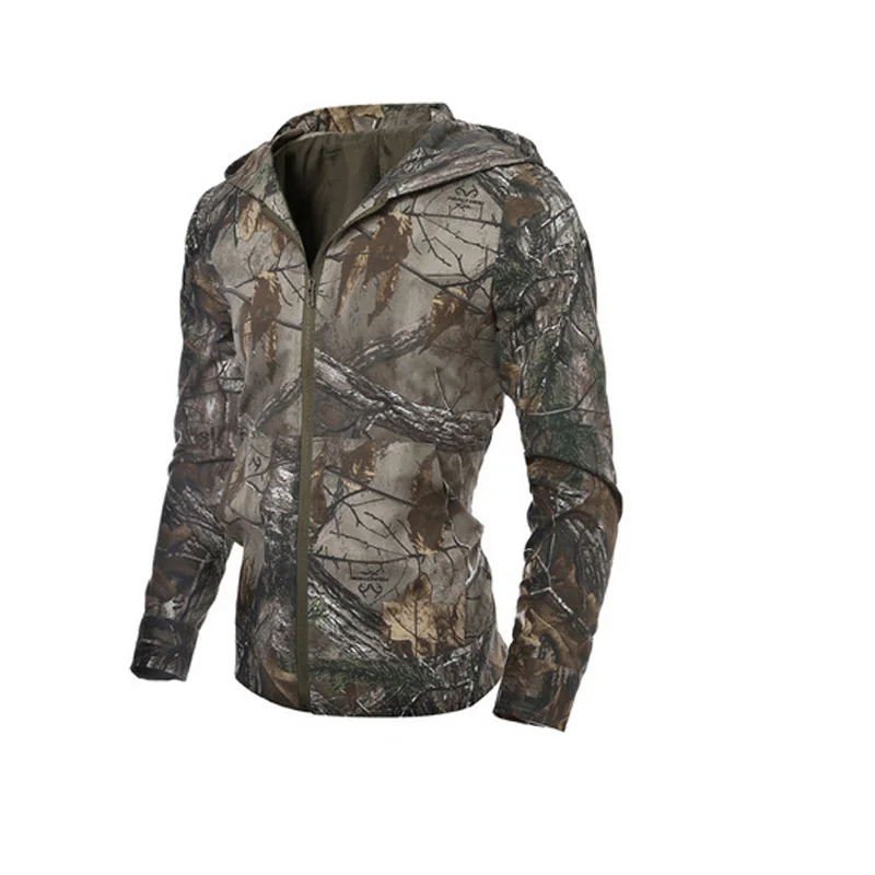 

2019 Man Short Fund Camouflage Jacket Foreign Trade Jungle Invisible Outdoor Sport Loose Coat Even Hat Leisure Time Jacket 718