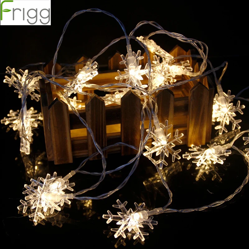 

Frigg Snowflake Outdoor Led Light Strip Christmas Led Lights Christmas Decor For Home Christmas Tree Ornaments Xmas Lights