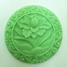 Best Price Round Soap Molding Tool Flower Pattern Moon Cake Mould Baking Handmade Soap Silicone Mold Best Price Round Soap Molding Tool Flower Pattern Moon Cake Mould Baking Handmade Soap Silicone Mold