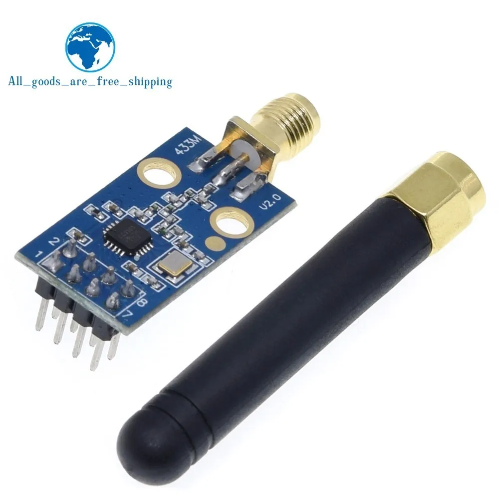 CC1101 беспроводной модуль с антенной SMA беспроводного приемопередатчика для Arduino 433