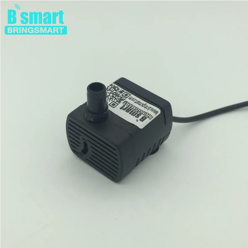 

Free shipping JT-1020 Flow Rate Water Pump 12V DC Mini Brushless Pump 1.6M Water Head Solar Submersible Fountain Pump Bringsmart