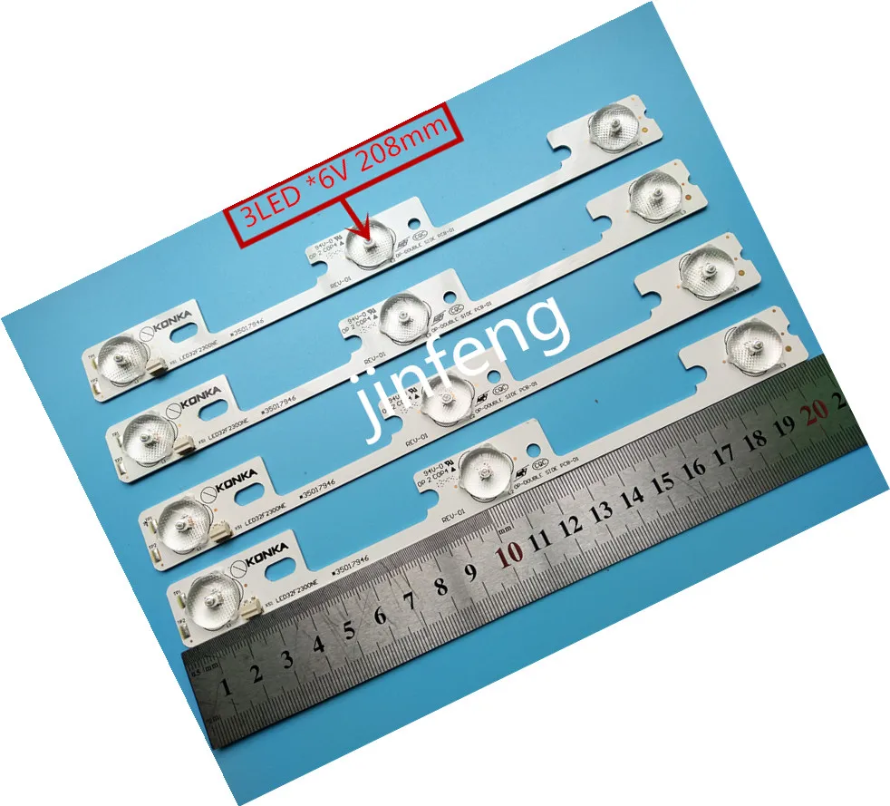 

16PCS/LOT LOT new and original for Konka LED32F2300NE light bar,35017947 backlight lamp LED strip 6v