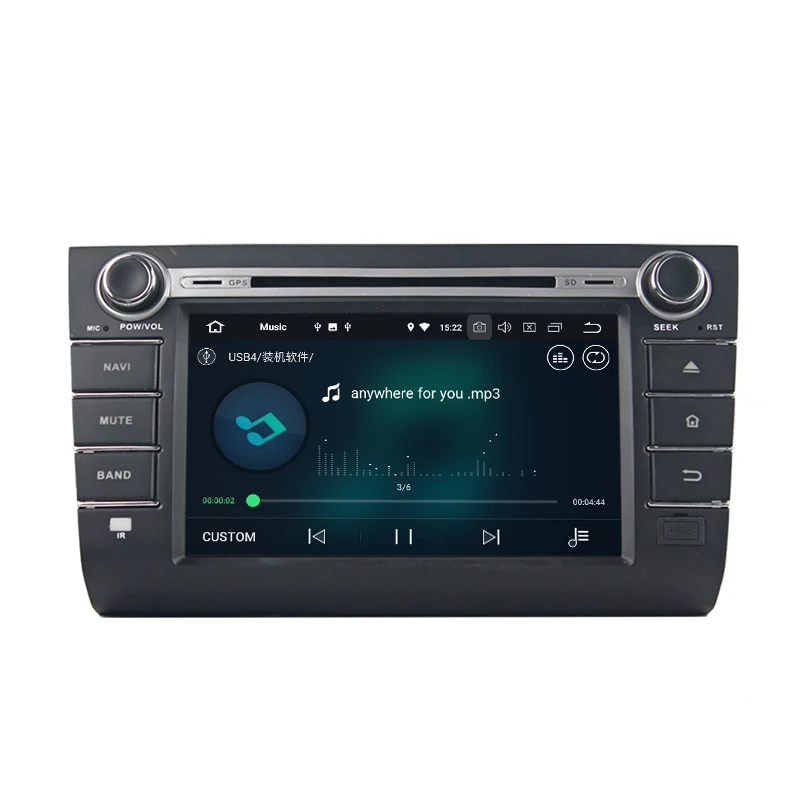 Top Octa core PX5 android 8.0 Car GPS dvd for Suzuki Swift 2004-2010 with 4G RAM 32G Rom WIFI 4G bluetooth mirror link radio 3