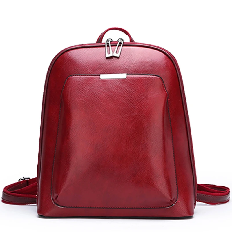 Летний модный женский рюкзак высокого качества кожаные рюкзаки женский рюкзак однотонная школьная сумка на плечо для девочек Sac a Dos