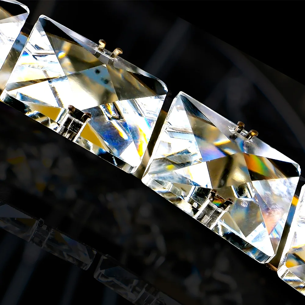 Современные светодиодный хрустальная люстра фонари для Гостиная Cristal Lustre