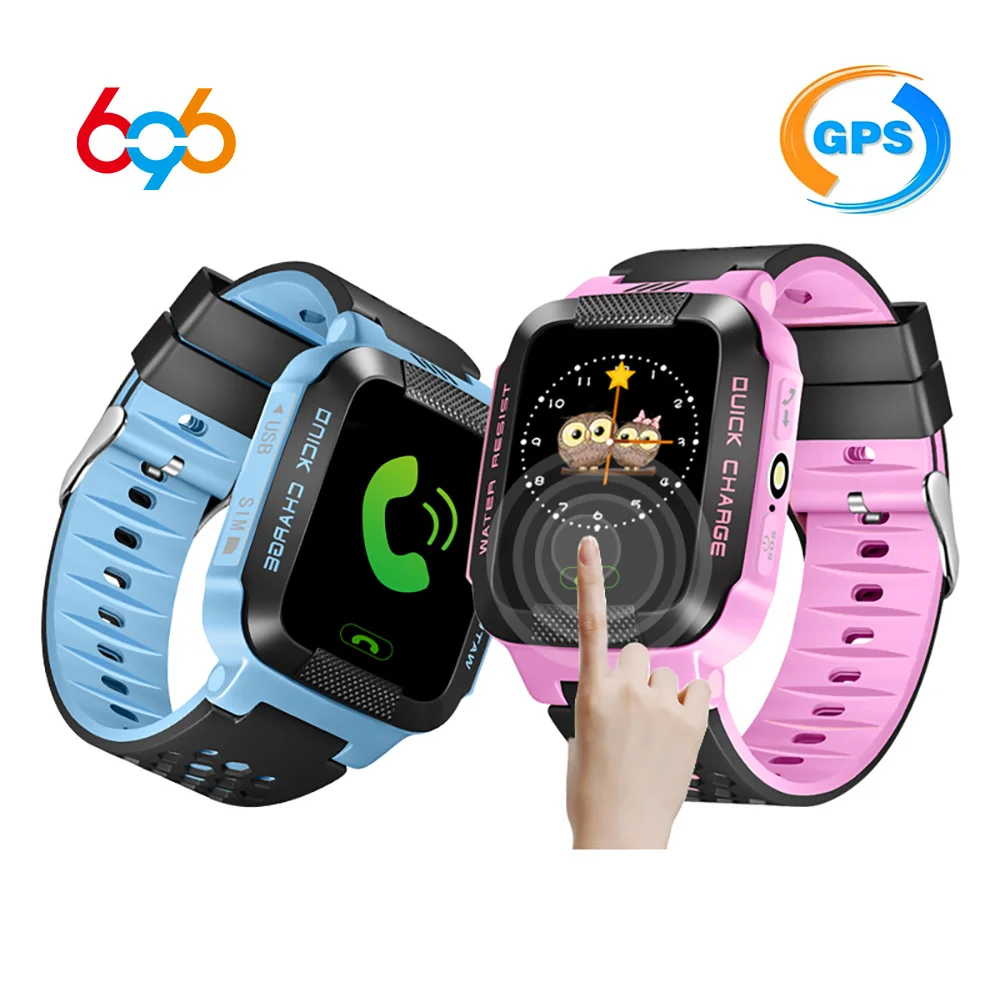

696 Y21G Bluetooth Smart Watch Real Time Security Tracker GPS AGPS LBS Life Waterproof app:Setracker
