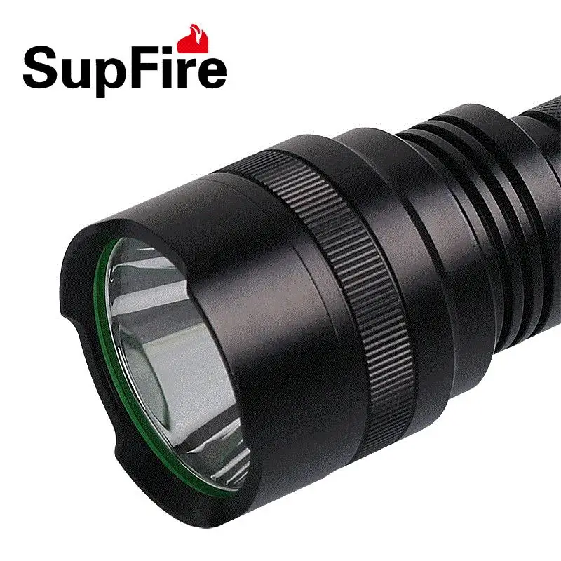 Supfire C8 Cree T6 1100 люмен перезаряжаемый светодиодный фонарик 10 Вт Водонепроницаемый