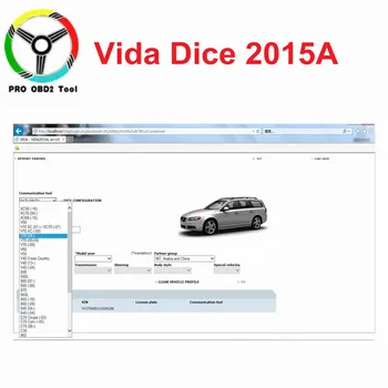 

Newest 2015A for Volvo Vida Dice 2014D 2015A Full Chip CD With Dongle Diagnostic Tool Vida Dice 2015A Add More Car Models