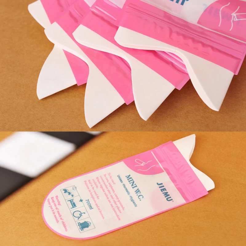 

Portable Disposable Paper Urinal Bag Woman Device Stand Up Pee for Camping Travel Polymer SAP Female Toilet Outdoor Tool