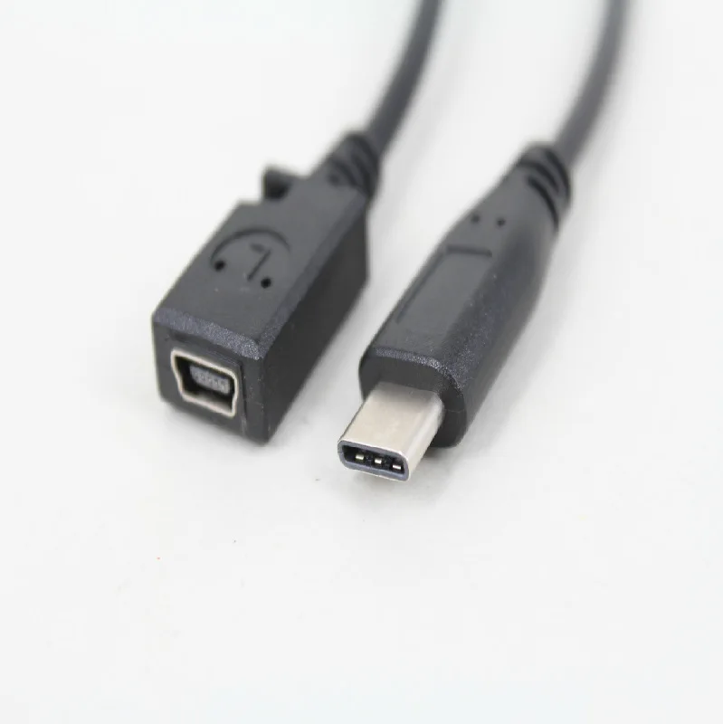 

USB 3.1 Type C Male to Mini USB Female Data Cable for Google Nexus 6p/Letv 1S
