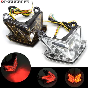 

Motorcycle LED Tail Light Tail Lamp + Integrated Turn Signals Blinker For KAWASAKI NINJA ZX6R ZX-6R ZX 6R 636 Z800 2013-2014