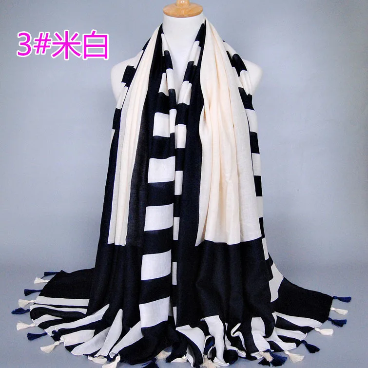 

100pcs/lot new fashion piano key style scarf shawl pashmina