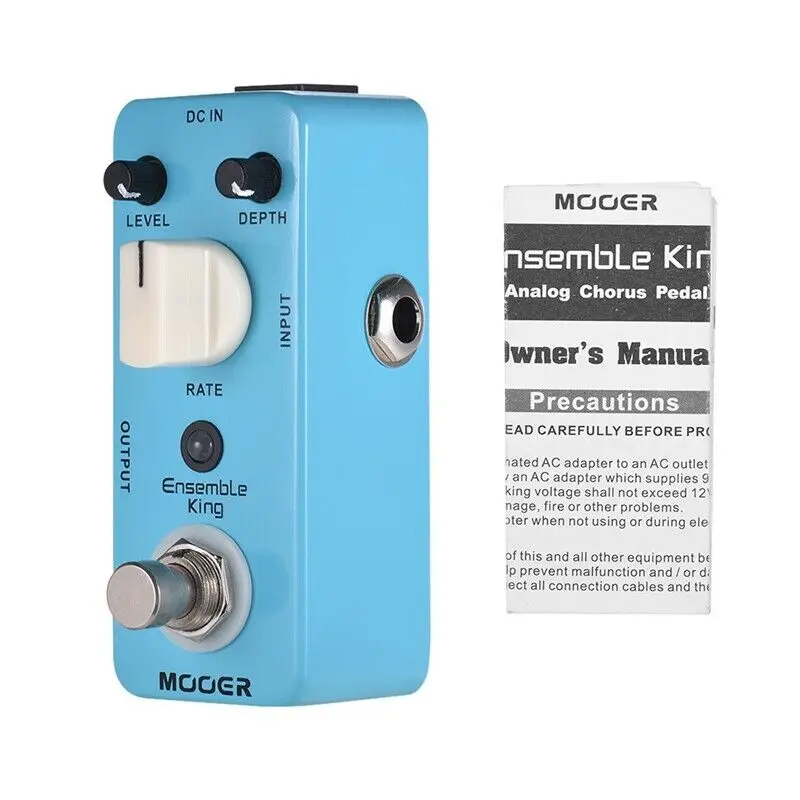 MOOER MCH1 Ансамбль Король аналоговый Хор гитары педаль эффектов металлический