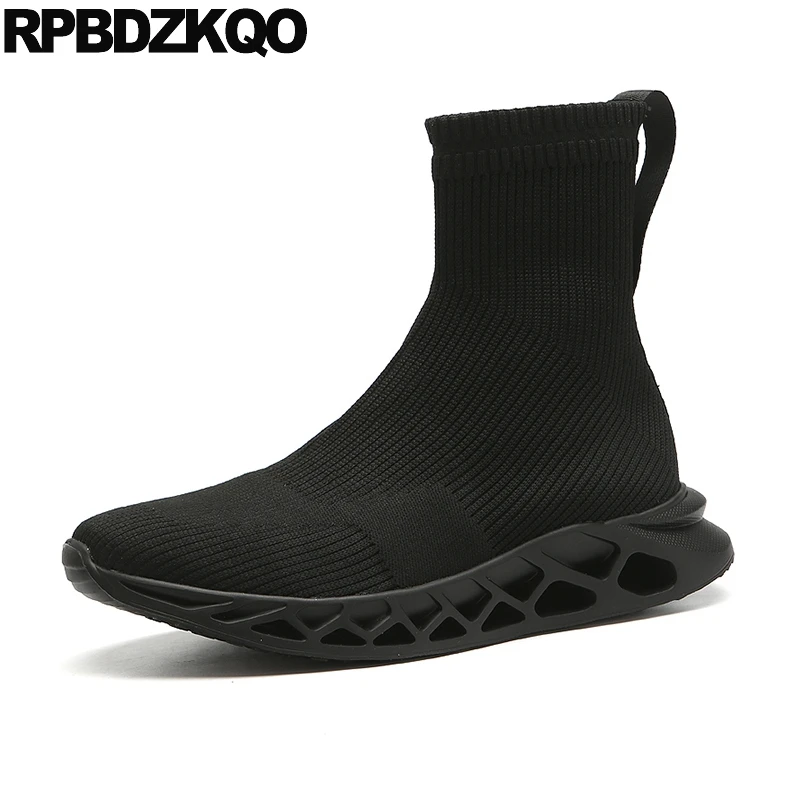 flat sole slip on work boots