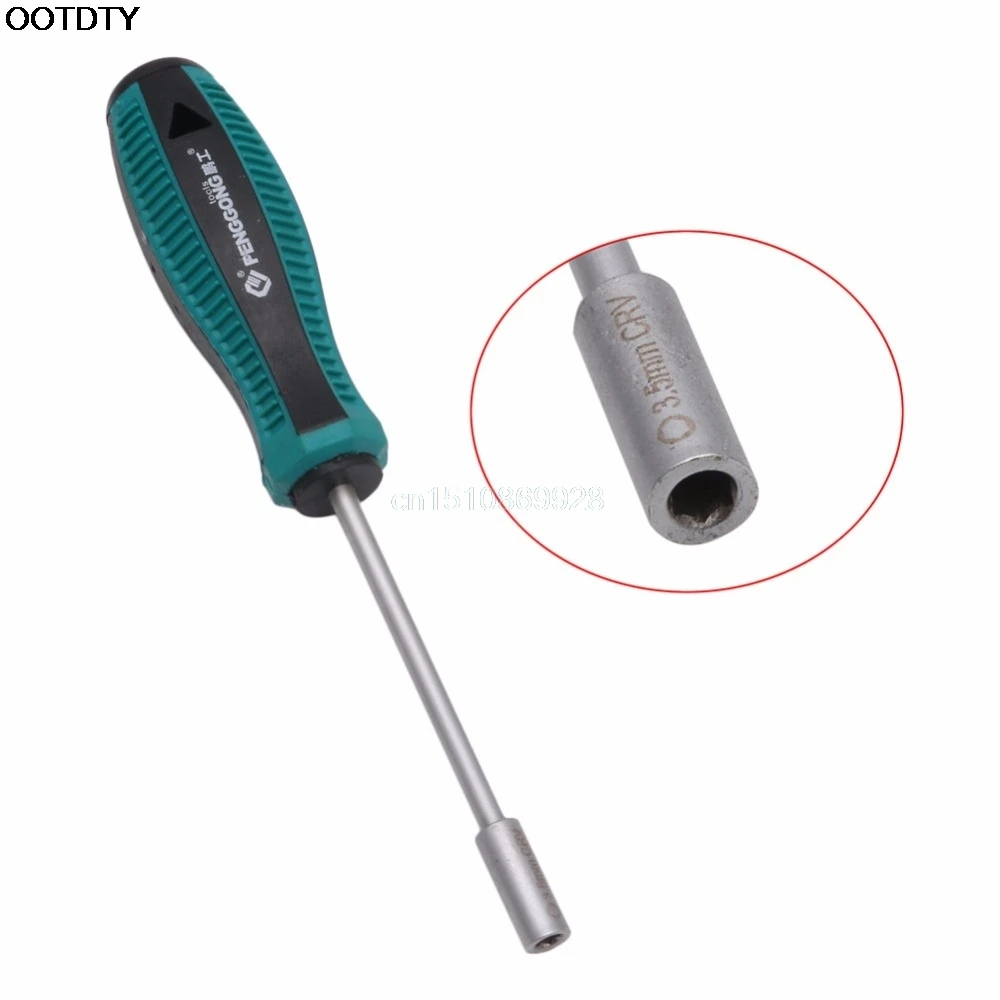Socket Wrench Screw Driver Metal Hex Nut Key Hand Tool Screwdriver 3