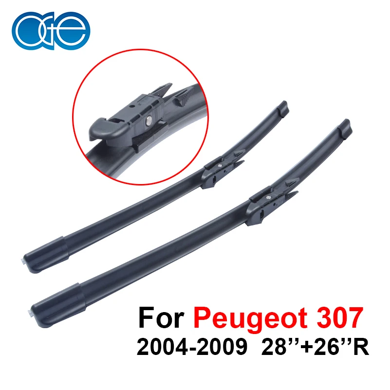 Peugeot 307 2004 2009, fit windshield rubber wipers arm, 자동차 액세서리 용 oge