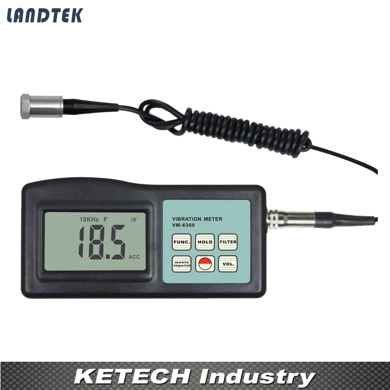 

Portable Digital Vibration Tester Lantek VM6360