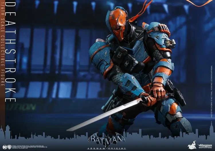 Полный набор 1/6 масштаб Бэтмен: Arkham Origins Deathstroke VGM30 фигурка игрушка Коллекционная фигурка кукла игрушки подарок с коробкой