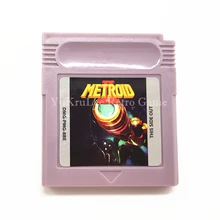 MetroidII DX видеоигры карты памяти картридж для 16 бит консоли аксессуары